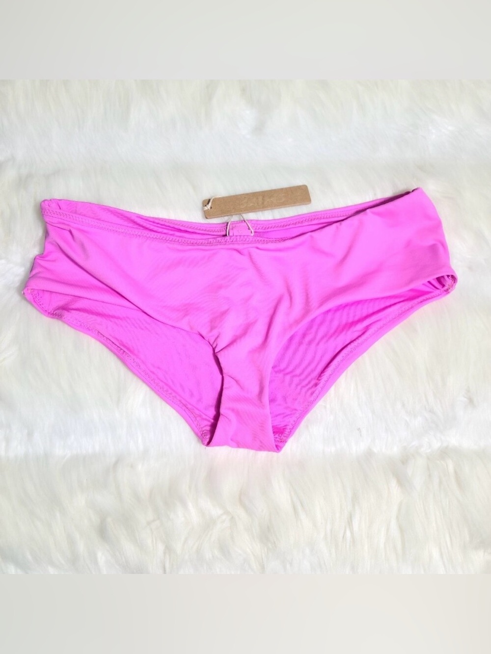 SKIMS Swim Hipster Bottom Pink Neon Orchid Women XS NEW